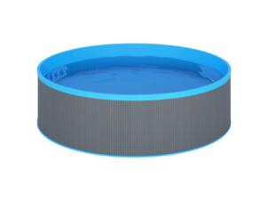 Piscine à éclaboussures 350x90 cm gris