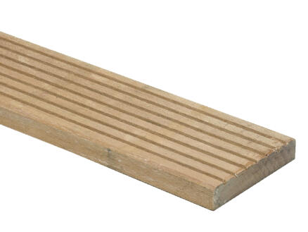 Planche de terrasse 300x14,5x2,8 cm bois dur 1