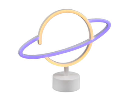 Trio Planet LED tafellamp 1,6W wit 1
