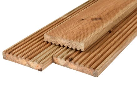 Plank 240x14,5x1,9 cm antislip grenen 1
