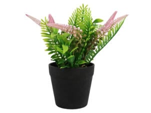 Plante artificielle lavande en pot