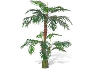 Plante artificielle palmier cycas 150cm vert