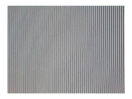 Arcansas Plaque ondulée 50x25 cm 0,5mm aluminium 1