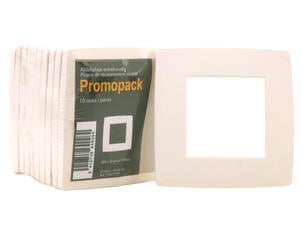 Niko Plaque simple Original White pack promo 10 pièces