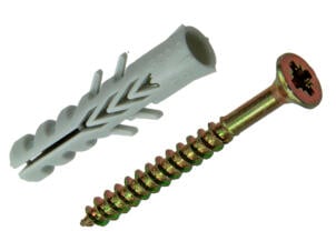 Celo Pluggen met schroef 6mm 20 stuks
