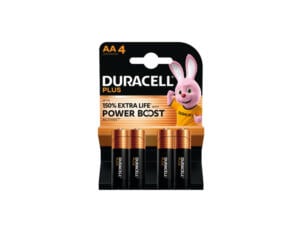 Duracell Plus PowerBoost batterij alkaline AA 4 stuks