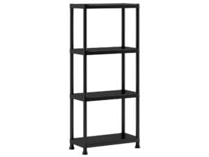 Keter Plus Shelf étagère 135x60x30 cm matière synthétique noir
