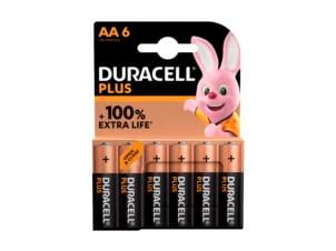 Duracell Plus batterij alkaline AA 6 stuks