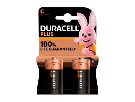Duracell Plus batterij alkaline C 2 stuks 1