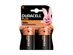 Duracell Plus batterij alkaline D 2 stuks