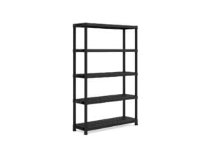 Keter Plus étagère 187x120x40 cm matière synthétique noir