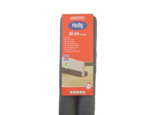 Confortex Plushy bourrelet de porte double 80cm 5,5cm anthracite