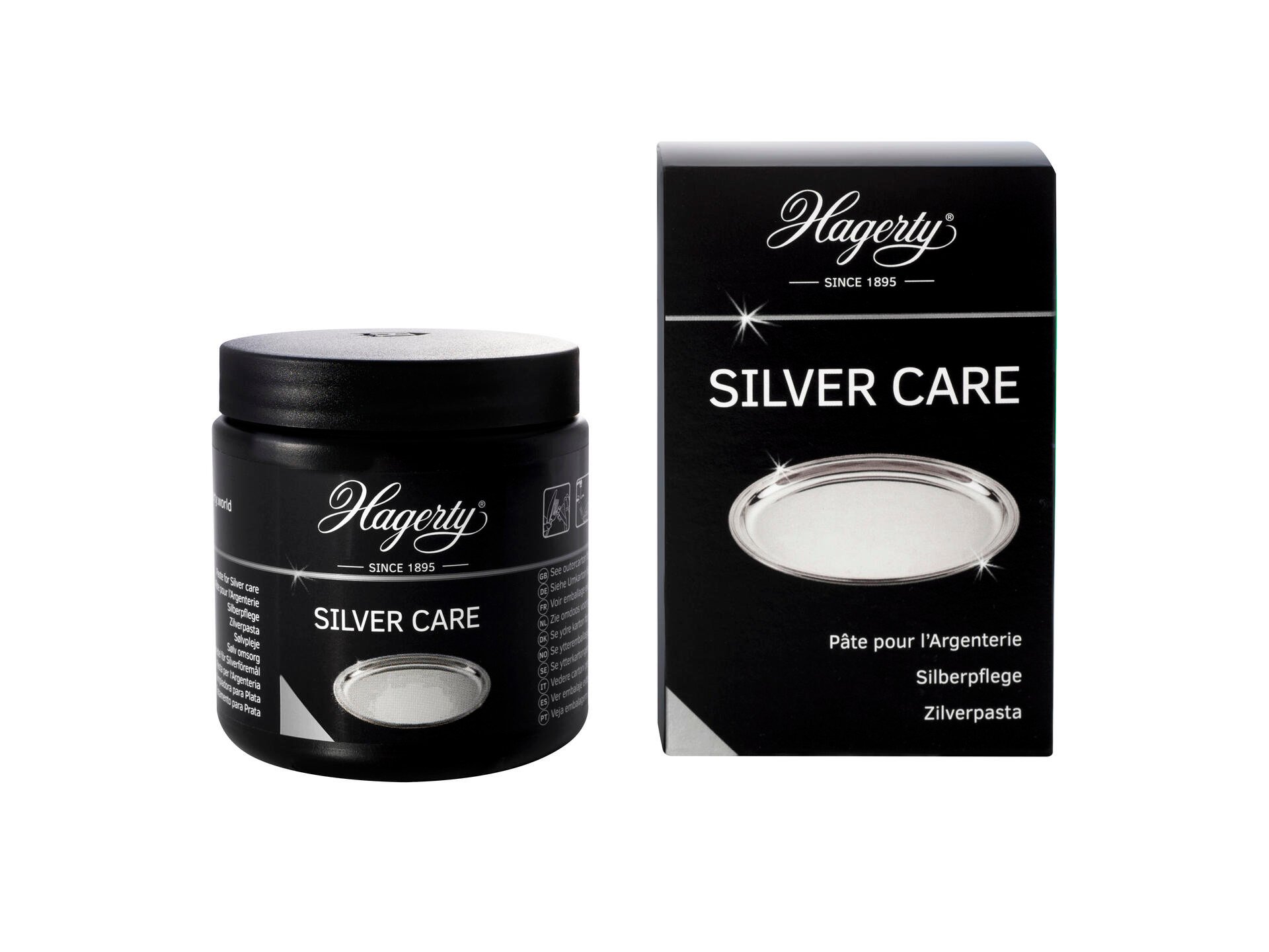 Poetsmiddel pasta zilver 185g