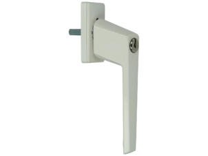 Yale Poignée de fenêtre avec cylindre et accessoires de fixation blanc
