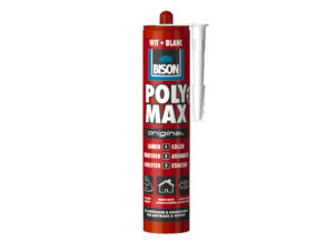 Bison Poly Max Original colle de montage 425g blanc