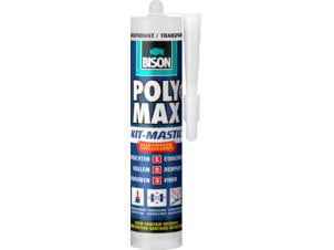 Bison Poly Max voegkit 280ml transparant