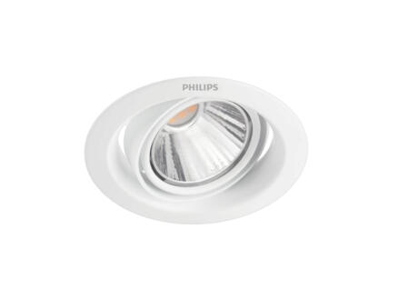 Philips Pomeron spot LED encastrable 7W dimmable blanc 1