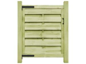 Portail pin 100x100 cm vert