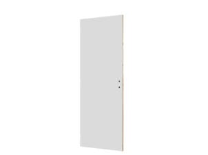 Solid Portixx Colore P000 porte intérieure alvéolaire à peindre 211x93 cm prépeint