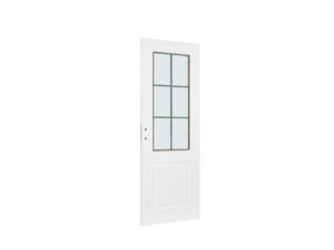 Solid Portixx Levigato M02 honingraat schilderdeur binnen 201,5x83 cm voorgeverfd