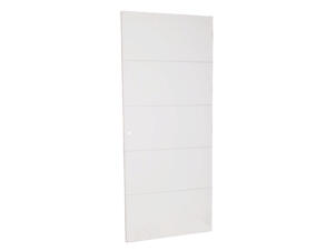 Solid Portixx Linee porte intérieure tubulaire à peindre 201x73 cm 4 lignes blanc