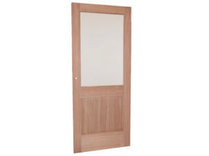 Solid Portixx Moulura Oak M02 porte intérieure semi-vitrée 201x73 cm chêne brun clair
