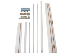 Solid Portixx set d'ébrasement MDF 202x100 cm 16,5cm blanc urbain