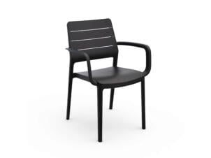 Keter Porto chaise de jardin graphite