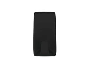 Tesa Powerstrips crochet adhésif L rectangle 5,7cm 2kg noir 2 pièces