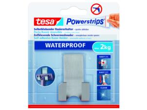 Tesa Powerstrips support rasoir en acier inoxydable