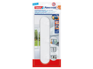 Tesa Powerstrips zelfklevende multihaak 20cm 3kg wit