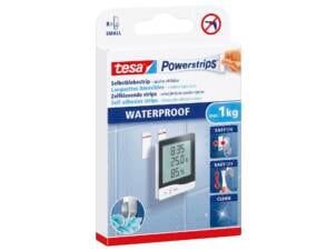 Tesa Powerstrips zelfklevende strip tegels & glas navulling 4cm 1kg 8 stuks