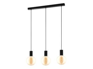 Eglo Pozueta suspension E27 max. 3x40 W noir