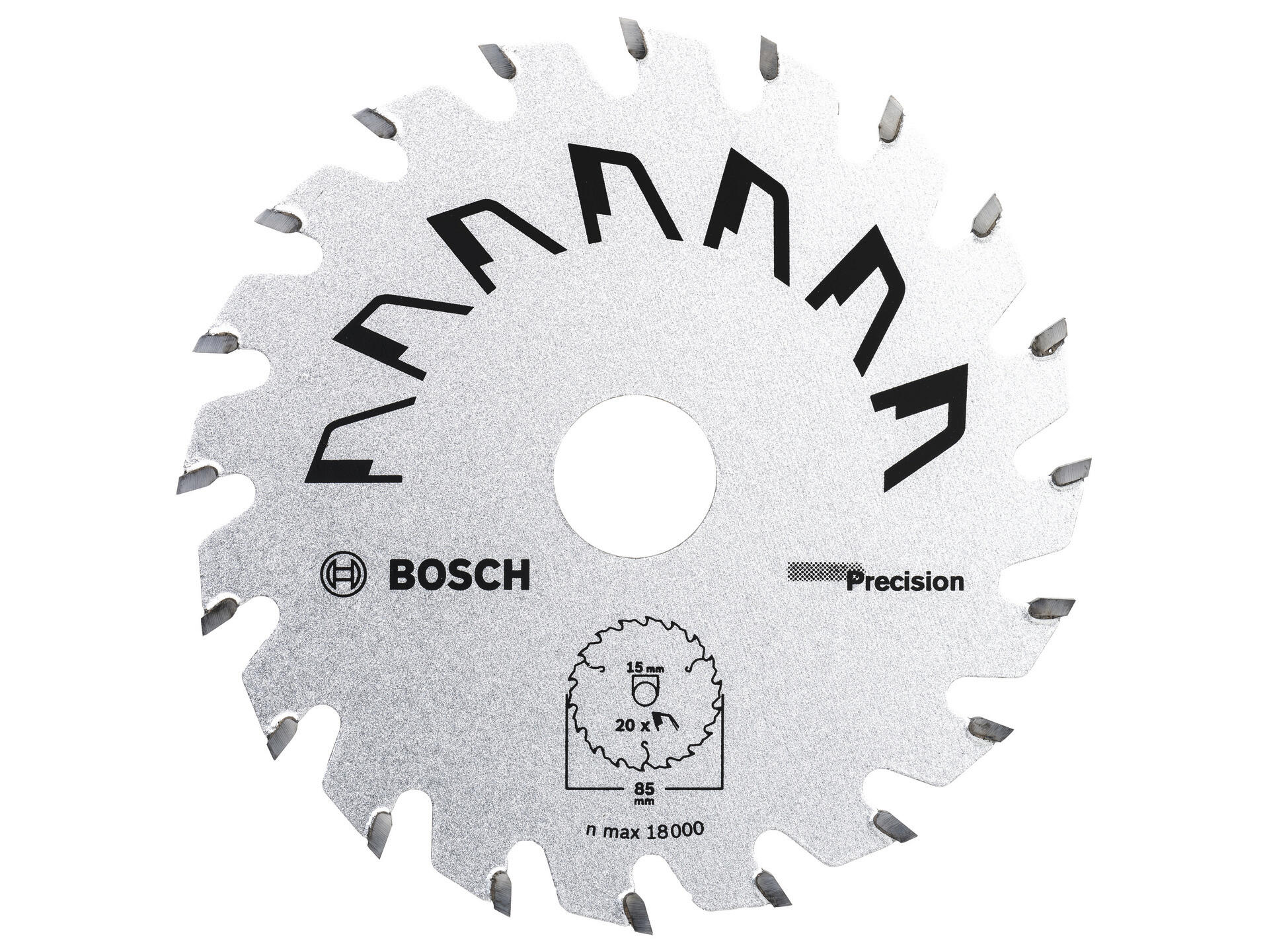 Bosch Precision cirkelzaagblad 85mm 20T hout