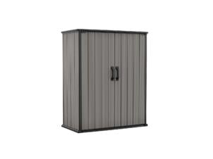 Keter Premier Tall armoire de jardin 139,5x77x170,4 cm gris