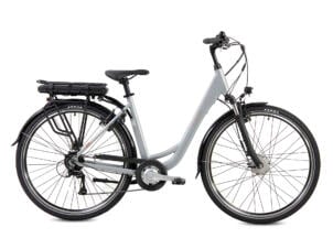 Eterra Premio elektrische fiets voorwielmotor zilver