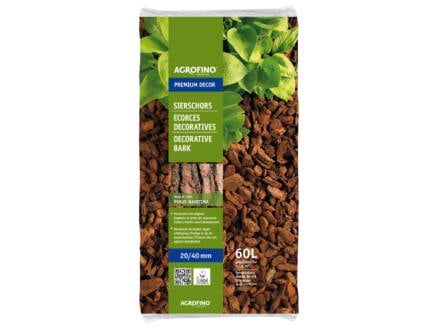 Agrofino Premium Décor écorces décoratives 20-40 mm 60l pinus maritima 1