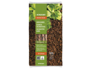 Agrofino Premium Decor sierschors 10-20 mm 60l pinus maritima den