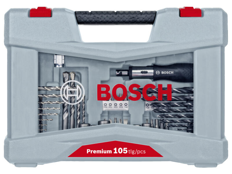 Bosch Premium X-line boren- en bitset 105-delig