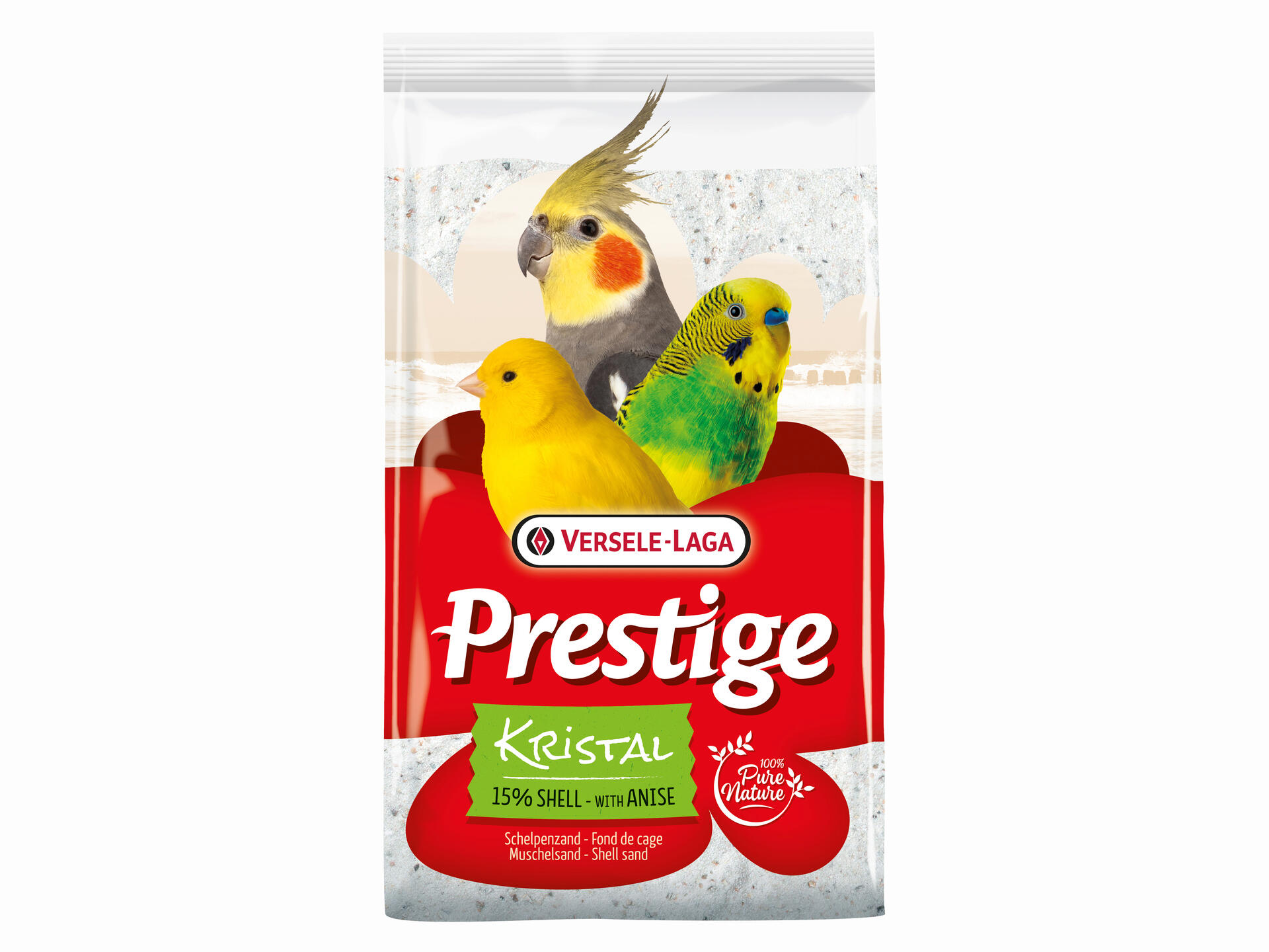 Prestige Prestige Kristal fond de cage blanc 5kg