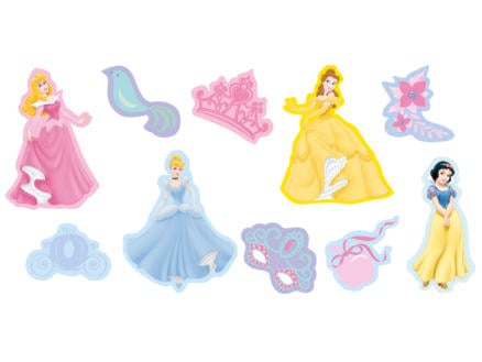 Disney Princess muurstickers foam meerkleurig 10 stuks 1