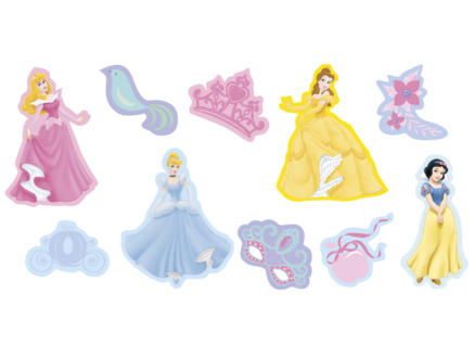 Disney Princesses stickers mousse multicolore 10 pièces 1