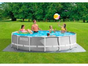 Intex Prism Frame zwembad 457x107 cm + pomp