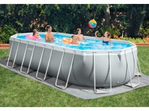 Intex Prism Frame zwembad 610x305x122 cm + pomp