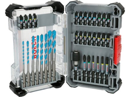 Bosch Professional Pro Impact Mixed Set boren- en bitset 35-delig