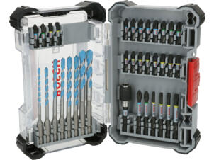 Bosch Professional Pro Impact Mixed Set coffret de mèches et d'embouts set de 35