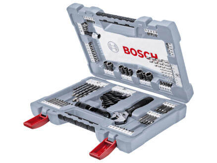 Bosch Pro X-Line coffret d'accessoires vissage & perçage 91 pièces 1