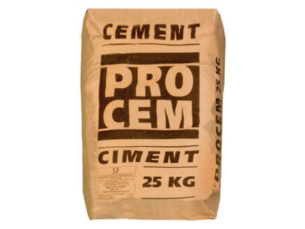 Procem ciment Portland 25kg gris
