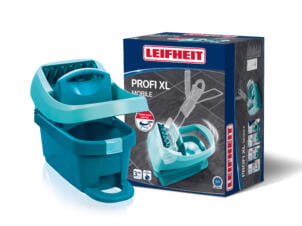 Leifheit Profi XL uitwringpers met wieltjes 8l