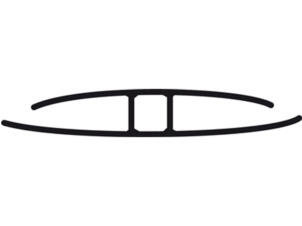 Scala Profil H 3m 10mm polycarbonate clair